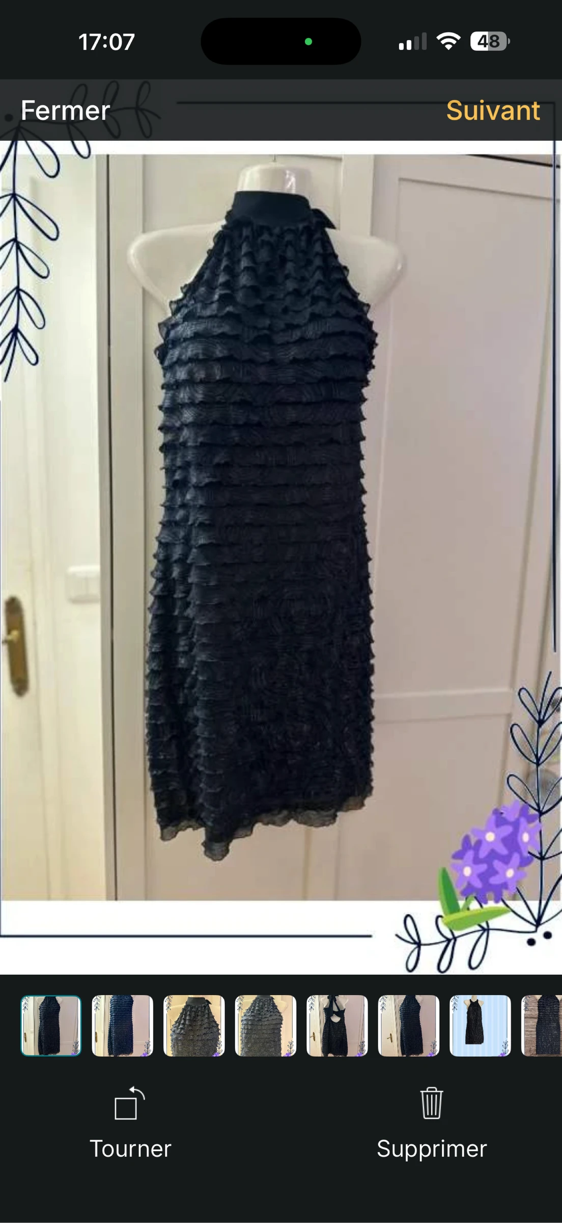 Lola et Liza, vestido de cóctel, talla S, muy buen estado – photo 16